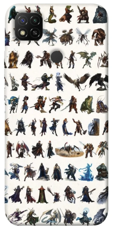 Чехол на Xiaomi Redmi 9C Character Selection фото 1 из 1