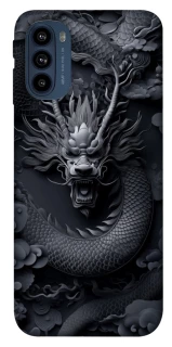 Чехол на Motorola Moto G41 black dragon фото 1 из 1