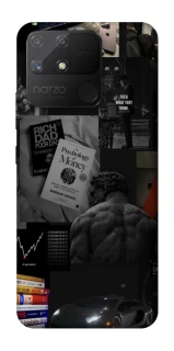 Чехол на Realme Narzo 50A Rich and young фото 1 из 1