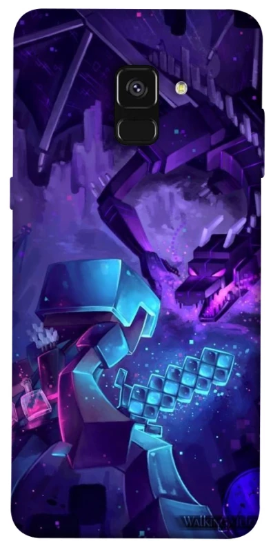 Чохол на Samsung A530 Galaxy A8 (2018) Minecraft dragon фото 1 з 1