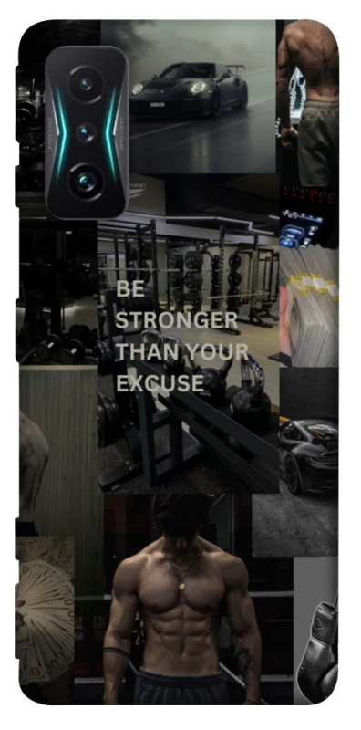 Чохол на Xiaomi Redmi K50 Gaming Be stronger фото 1 з 1