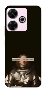 Чехол на Xiaomi Redmi 13 4G Not afraid фото 1 из 1