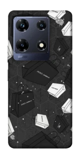 Чехол на Infinix Note 30 Pro Fashion collage ver.3 фото 1 из 1