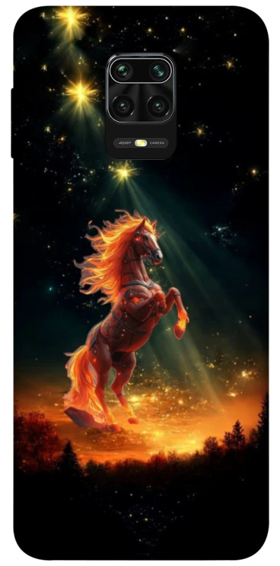 Чохол на Xiaomi Redmi Note 9s / Note 9 Pro / Note 9 Pro Max Red Fire Horse ver.2 фото 1 з 1