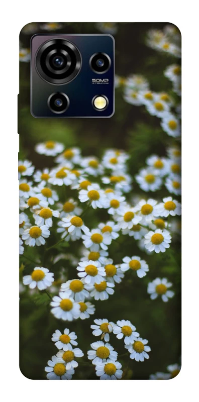 Чохол на ZTE Blade V50 Vita Ромашки v13 фото 1 з 1