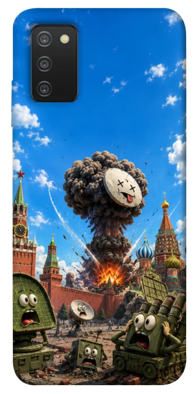 Чохол на Samsung Galaxy A03s Moscow never sleeps ver.7 фото 1 з 1