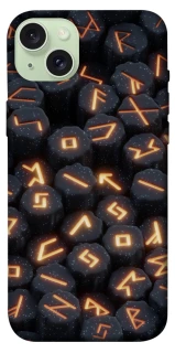 Чехол на Apple iPhone 15 Plus (6.7") Огненые руны фото 1 из 1