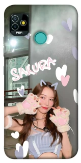 Чохол на TECNO POP 5 Sakura - LE SSERAFIM фото 1 з 1