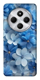Чехол на Xiaomi Redmi 14C / Poco C75 Синие цветы фото 1 из 1