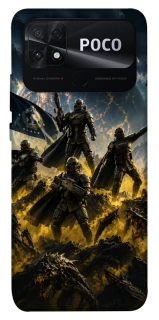 Чохол на Xiaomi Poco C40 HELLDIVERS фото 1 з 1