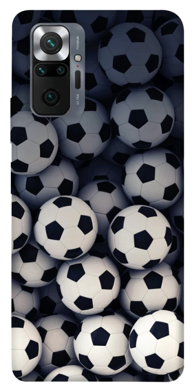 Чохол на Xiaomi Redmi Note 10 Pro Max Футбольні м'ячи фото 1 з 1