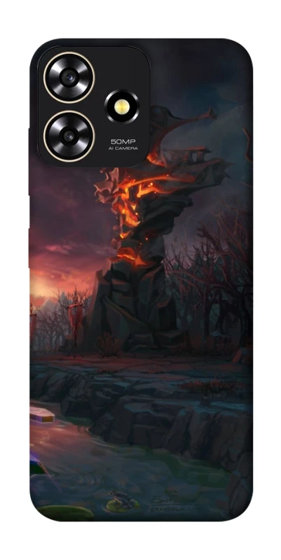 Чехол на ZTE Blade A73 4G Dota road фото 1 из 1