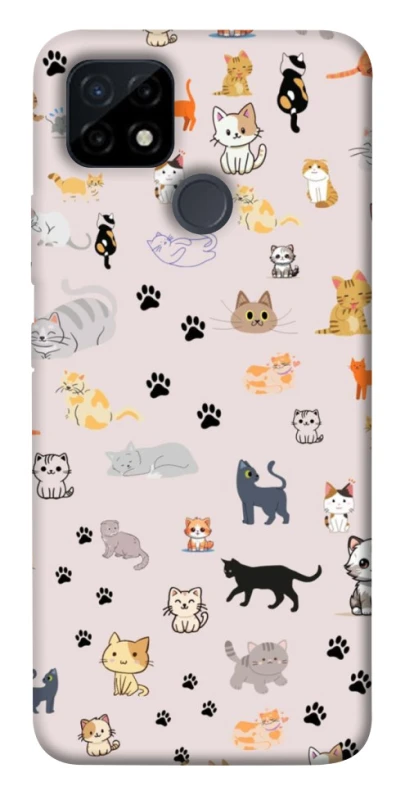 Чехол на Realme C12 Cat style ver.1 фото 1 из 1