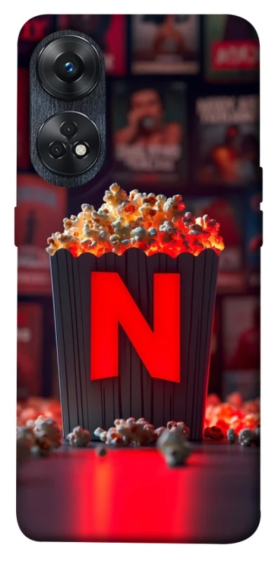 Чохол на Oppo Reno 8T 4G Netflix and popcorn фото 1 з 1
