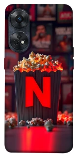 Чехол на Oppo Reno 8T 4G Netflix and popcorn фото 1 из 1