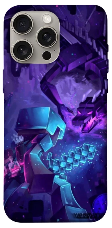 Чохол на Apple iPhone 15 Pro Max (6.7") Minecraft dragon фото 1 з 1