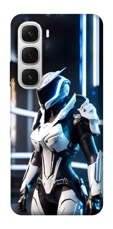 Чохол на Infinix Hot 60i Cyber space girl ver.6 фото 1 з 1