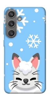 Чохол на Samsung Galaxy S24 Adopt Me Snow Kitty Smile фото 1 з 1