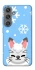 Чохол на Samsung Galaxy S24 Adopt Me Snow Kitty Smile фото 1 з 1