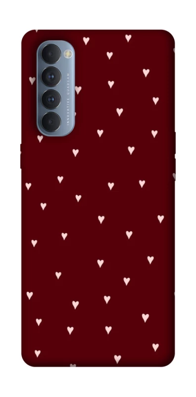 Чохол на Oppo Reno 4 Pro Smal hearts фото 1 з 1