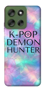 Чохол на Motorola Moto G56 5G K-Pop Demon Hunters Logo фото 1 з 1