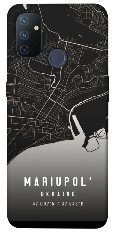 Чохол на OnePlus Nord N100 Mariupol map фото 1 з 1