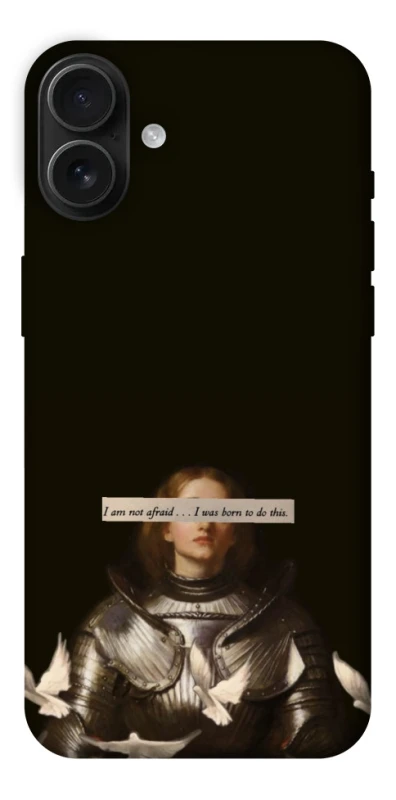 Чехол на Apple iPhone 16 Plus Not afraid фото 1 из 1