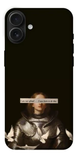 Чехол на Apple iPhone 16 Plus Not afraid фото 1 из 1