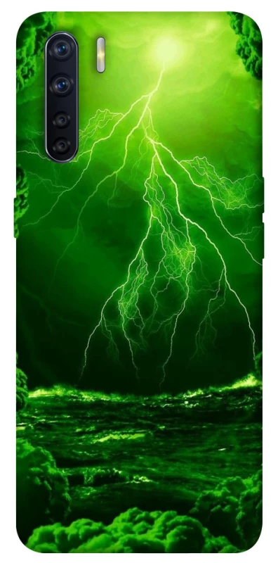 Чохол на Oppo A91 Блискавка v2 фото 1 з 1