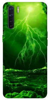 Чохол на Oppo A91 Блискавка v2 фото 1 з 1