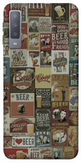 Чехол на Samsung A750 Galaxy A7 (2018) Retro collage ver.1 фото 1 из 1