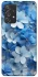 Чехол на Samsung Galaxy A52 4G / A52 5G Синие цветы фото 1 из 1