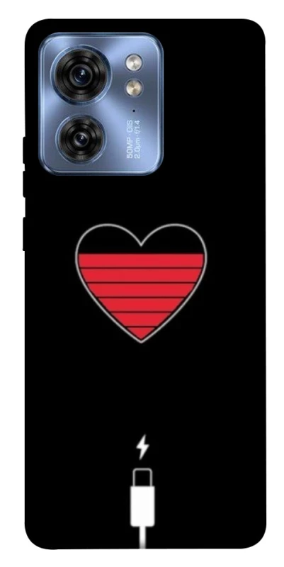 Чохол на Motorola Edge 40 Charge your heart фото 1 з 1