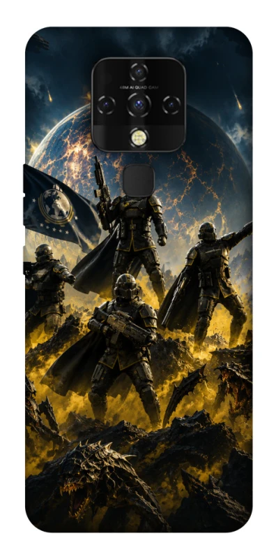 Чохол на TECNO Camon 16 SE HELLDIVERS фото 1 з 1