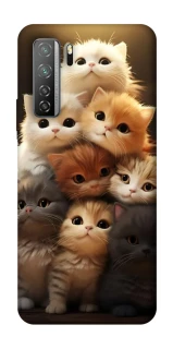 Чехол на Huawei Nova 7 SE Чехол Kittie Love v2 фото 1 из 1