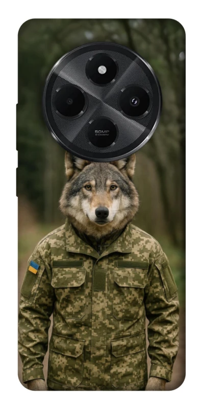 Чохол на Xiaomi Poco M7 Вовк захисник фото 1 з 1