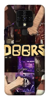 Чехол на TECNO Camon 16 SE Roblox doors dark mode фото 1 из 1