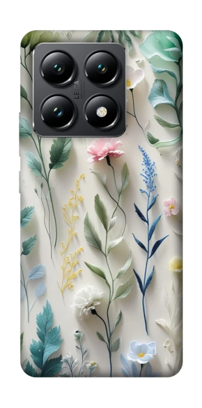 Чохол на Xiaomi 14T Floral design ver.3 фото 1 з 1