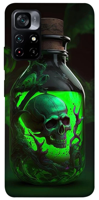 Чохол на Xiaomi Poco M4 Pro 5G Skull bottle фото 1 з 1