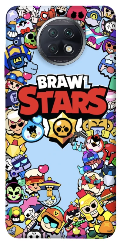 Чохол на Xiaomi Redmi Note 9 5G / Note 9T Brawl Stars ver.2 фото 1 з 1