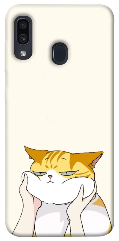Чохол на Samsung Galaxy A20 / A30 Cat bun фото 1 з 1
