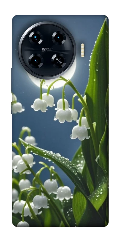 Чехол на TECNO Spark 20 Pro+ Flowers v25 фото 1 из 1