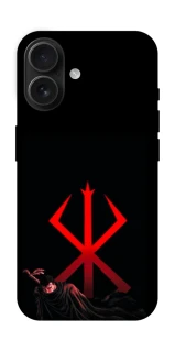 Чохол на Apple iPhone 16 Berserk Red Logo фото 1 з 1