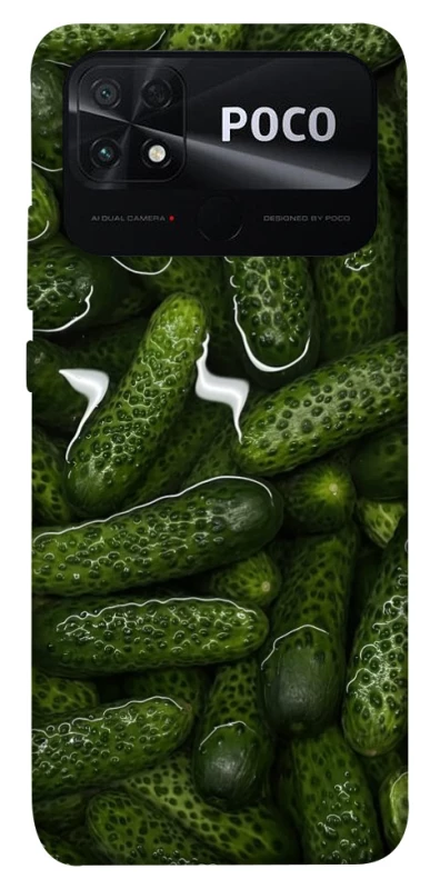 Чехол на Xiaomi Poco C40 Cucumber фото 1 из 1