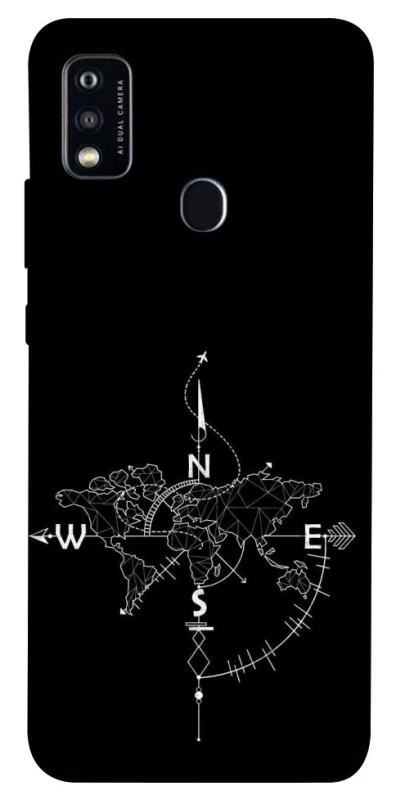 Чехол на ZTE Blade A51 Travel Map фото 1 Чехол на ZTE Blade A51 Travel Map фото 1 из 1