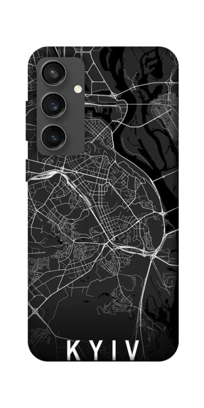 Чохол на Samsung Galaxy S24 FE Kyiv map фото 1 з 1