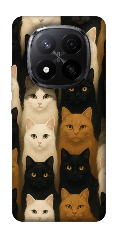 Чехол на Xiaomi Redmi Note 14 Pro+ 5G Colorful Cat Collage фото 1 Чехол на Xiaomi Redmi Note 14 Pro+ 5G Colorful Cat Collage фото 1 из 1