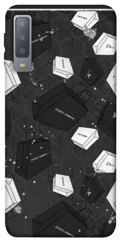 Чехол на Samsung A750 Galaxy A7 (2018) Fashion collage ver.3 фото 1 из 1