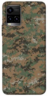 Чехол на Vivo Y21 / Y33s Camouflage v32 фото 1 из 1