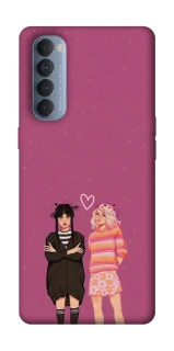 Чохол на Oppo Reno 4 Pro Raven & Rainbow Wednesday фото 1 з 1